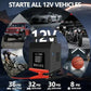 🔋 50% DI SCONTO + Spedizione Gratuita 🔥🚗 Avviatore Portatile per Auto con Compressore d'Aria, Avviatore Batteria 4000 A