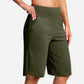 ⏰Ultimo Giorno Sconto 49% OFF🔥 Bermuda Donna con Tasche – 👍Pantaloncini Lunghi Atletici Casual al Ginocchio