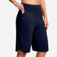 ⏰Ultimo Giorno Sconto 49% OFF🔥 Bermuda Donna con Tasche – 👍Pantaloncini Lunghi Atletici Casual al Ginocchio