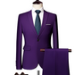 ✨👔50% DI SCONTO + SPEDIZIONE GRATUITA🔥 Completo da Uomo 2 Pezzi Modern Fit per Business