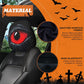 👁️‍🗨️ 50% RABATT NU! 🚗 Spooky Rött Öga Bil Nackstödsskydd – Unik Design, Stretchtyg & Enkel Installation 🎃