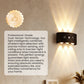 Laddningsbar LED-rörelsesensor-nattlampa