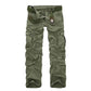 👖 50% RABATT NU! 🌲 Herrarnas Klassiska Multi-Fickade Cargo Byxor – Bomullsblandning & Utility Passform – Slitstarka & Mångsidiga 🛠️