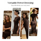 📢📢50% OFF !! ⏰Elegant Twist-Front Waist-Cinching Slit Dress
