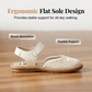 Sandaler i ventilerande mesh med ankelrem