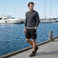 Avslappnade sommar-cargoshorts för herr