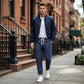 👖 50% DI SCONTO ORA! 🌿 Pantaloni in Lino da Uomo – A Righe & Cropped – Vita Elastica & Coulisse – Pantaloni Estivi Traspiranti 🏖️