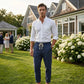 👖 50% DI SCONTO ORA! 🌿 Pantaloni in Lino da Uomo – A Righe & Cropped – Vita Elastica & Coulisse – Pantaloni Estivi Traspiranti 🏖️