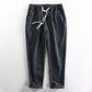 👖 50% DI SCONTO ORA! 🌿 Pantaloni in Lino da Uomo – A Righe & Cropped – Vita Elastica & Coulisse – Pantaloni Estivi Traspiranti 🏖️