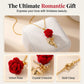 🌹 ORA SCONTO DEL 50%! 💎 Elegante collana con ciondolo a forma di rosa rossa – Design delicato, ipoallergenica e perfetta per un tocco di eleganza quotidiano o come regalo ✨