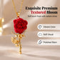 🌹 ORA SCONTO DEL 50%! 💎 Elegante collana con ciondolo a forma di rosa rossa – Design delicato, ipoallergenica e perfetta per un tocco di eleganza quotidiano o come regalo ✨