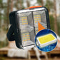 🔥🎁 OFFERTA IMPERDIBILE 50% DI SCONTO 💡 Luce da Lavoro Solare Portatile con 4 Modalità di Illuminazione