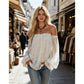 💫 SOMMARFAVORIT ⏰ -50% 👚 Spetstopp i boho-stil för dam 🌸 romantisk, lätt & superstilren ✨