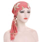 👒 BEGRÄNSAD TID: 50 % RABATT! ✨ Turban för damer med blommönster – mjuk, elastisk och mångsidig 🌸