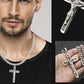 ✝️ SCONTO DEL 50%! ⏰ Collana con ciondolo a forma di croce, delicata e dall'eleganza senza tempo – Finiture impeccabili, acciaio inossidabile e lucentezza discreta – perfetta per l'uso quotidiano o come regalo speciale 💛
