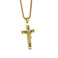 ✝️ SCONTO DEL 50%! ⏰ Collana con ciondolo a forma di croce, delicata e dall'eleganza senza tempo – Finiture impeccabili, acciaio inossidabile e lucentezza discreta – perfetta per l'uso quotidiano o come regalo speciale 💛
