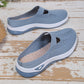 🥿 50% RABATT! ✨ Damernas mesh slip-on skor – Andningsbara, stötdämpande & halkfria – Perfekta för vardagspromenader, resor eller avslappnade dagar – lätta och bekväma 🌬️