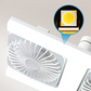 2-i-1 LED-takfläkt med belysning