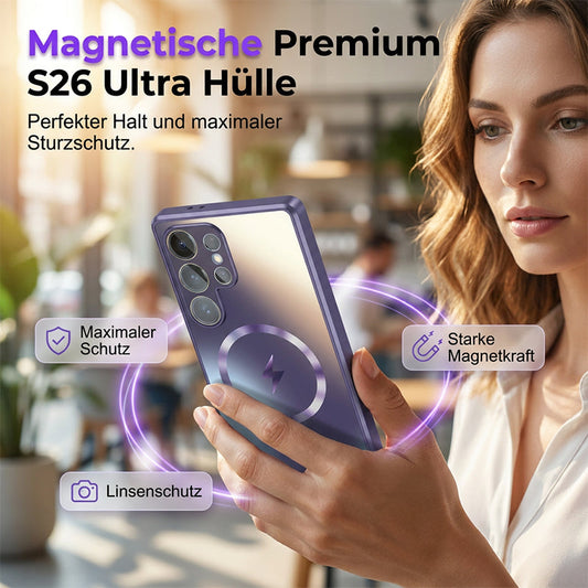 📱🧲 SCONTO DEL 50%! Cover Magnetica per Samsung Galaxy S26 Ultra / S25 / S24 – AG-Matte Morbida, Chiusura Magnetica Istantanea & Protezione Totale per la Fotocamera ✨