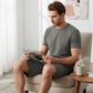 📢 SCONTO 50% A TEMPO LIMITATO! 👖 Pantaloncini Cargo Uomo – Vita Elastica, Multi-Tasche & Tessuto Poliestere Durevole 🍁