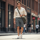 📢 SCONTO 50% A TEMPO LIMITATO! 👖 Pantaloncini Cargo Uomo – Vita Elastica, Multi-Tasche & Tessuto Poliestere Durevole 🍁