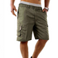 📢 SCONTO 50% A TEMPO LIMITATO! 👖 Pantaloncini Cargo Uomo – Vita Elastica, Multi-Tasche & Tessuto Poliestere Durevole 🍁