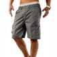 📢 SCONTO 50% A TEMPO LIMITATO! 👖 Pantaloncini Cargo Uomo – Vita Elastica, Multi-Tasche & Tessuto Poliestere Durevole 🍁