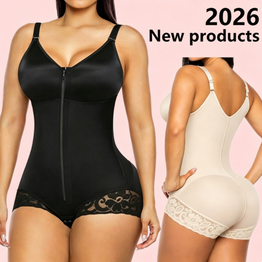💃 OFFERTA A TEMPO LIMITATO 50% DI SCONTO! ✨ Body Modellante con Zip da Donna – Controllo Pancia, Levigante Corpo Intero 🌟