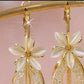 🌸 TIDSBEGRÄNSAD 50% RABATT! ✨ Blomma Tofs Hängande Örhängen – Opalescent, Gnistrande, Dynamiska 💫