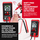 🔧📟 Digital multimeter ✨ Snabba och exakta mätningar för hem, garage och verkstad