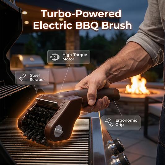 🔥🎁Nyhet 50 % RABATT🔥Rengöringsborste för elektrisk grill