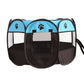 🐾 50% RABATT NU! 🏕️ Sommarbar Portable Hage – Lättvikt, Hopfällbar & Säker – Perfekt För Camping, Strand & Inomhushållning 🐶