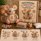 🔥 50% RABATT 🧵🐭 Vintage lapptäcksmus DIY-kit ✨ Allt inkluderat – skapa charmiga handgjorda möss enkelt, perfekt för nybörjare 🌿