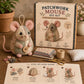 🔥 50% RABATT 🧵🐭 Vintage lapptäcksmus DIY-kit ✨ Allt inkluderat – skapa charmiga handgjorda möss enkelt, perfekt för nybörjare 🌿