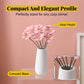 🌸 50% RABATT! 🥳 Evigt keramisk blomsterdekoration – Handmålad & väderbeständig – Perfekt för hem, trädgård eller som present – blommar för alltid utan vatten 🏺
