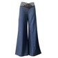 🔥 50% RABATT 👖 Casual byxor med hög midja & vida ben för kvinnor ✨ Lätt, luftig & perfekt för en stilren vardagslook 🌿
