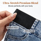 🔥 50% RABATT 👖 Högmidjade denim capribyxor för dam ✨ Bekväm elastisk midja, smickrande passform & perfekt för sommaren ☀️