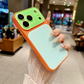 Vibrant Kontrastfärg Dopamin Akryl Mobilskal