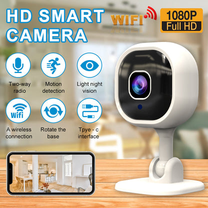 📹✨ Trådlös Smart HD-Säkerhetskamera för Hemmet – 50% RABATT! Heltäckande skydd för ditt hem – utan borrning, utan kablar. 🔥🏠