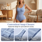 Dubbelknäppt Shaping Bodysuit för🌟Perfekt Fit och Stöd för En Snygg Silhuett! 💃✨