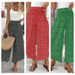 🔥 Oggi SCONTO DEL 50%! Pantaloni da donna a vita alta, dalla linea morbida e a gamba larga: snellenti, comodi e chic