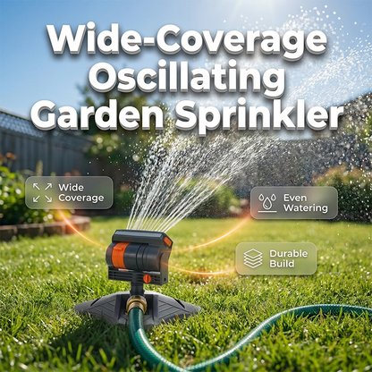 🏆 Offerta speciale ultimo giorno: 50% di sconto 🔥 Irrigatore da giardino automatico rotante ad ampia copertura