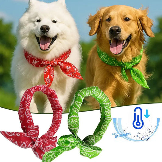 📢📢COMPRA 1 PRENDI 1 GRATIS!! ⏰Bandana Rinfrescante Estiva per Animali