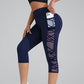 🧘 SCONTO 50% PER TEMPO LIMITATO! ✨ Leggings Yoga da Donna con Rete e Sollevamento del Sedere – Vita Alta, Tasche Laterali, Stretch a 4 Vie 🔥