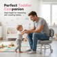🔥 50% DI SCONTO! ⏰ Sgabello con Schienale e Rotelle – Imbottito & Silenzioso – Ideale per Officina, Garage o Ufficio – Comodo e Mobile per l'Uso Quotidiano 🛠️✨