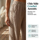 Pantaloni casual a gamba dritta da donna