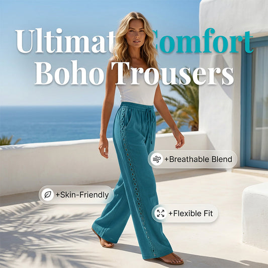 Pantaloni casual a gamba dritta da donna