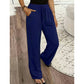 Pantaloni casual a gamba dritta da donna