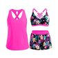 👙🌊Set da bagno da donna in 3 pezzi: tankini con pantaloncini🤸