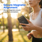 Power Bank Magnetico 3 in 1 con Cavo Integrato